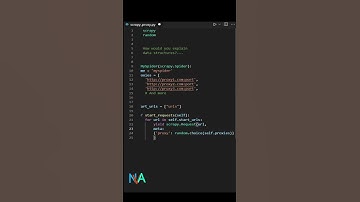 Avoid the BLOCK by rotating proxies in scrapy | web scraping #python #webscraping #shorts