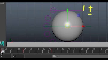1_How to Animate a Bouncing Ball in Maya