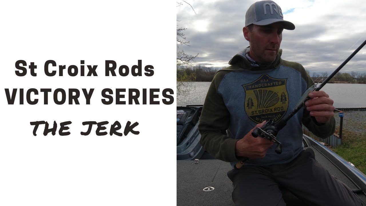 An 8-foot, 6-inch live bait rigging rod from St. Croix Rods helps