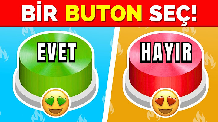 Bir Buton SEÇ!🔥 Evet, Hayır Oyunu 🟢🔴