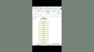 Excel制作导航按钮随意切换表格，太方便了 #办公技巧 #excel函数 #知识点总结 #文员 #导航按钮