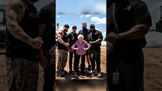 Bucket list: ✅ at 99 #brantleygilbert #country #guinnessworldrecord #crowdsurf #grandma