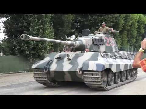 ティーガー2重戦車含むドイツ軍戦車の撤収 Youtube