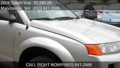 2004 Saturn Vue Base AWD 4dr SUV for sale in Manchester, NH