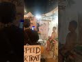 チェンマイナイトバザールの3分似顔絵 #chiangmai #チェンマイ #nightbazaar