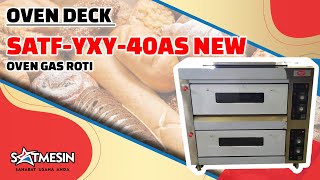 Oven 2 Deck 4 Tray STARFOOD SATF-YXY-40AS OVEN 4 LOYANG mirip RFL-24SS