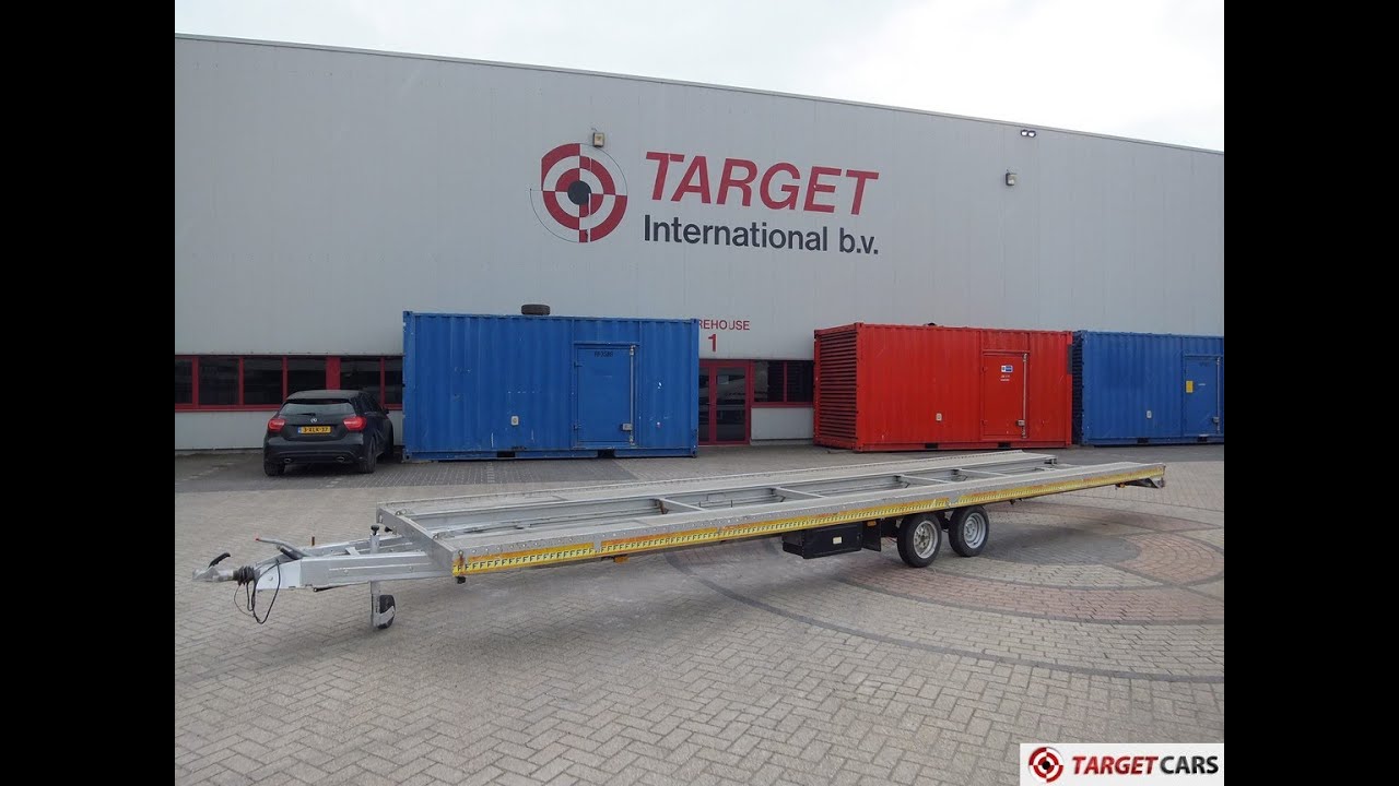 775282 FITZEL DUO 35-20 CAR TRAILER FOR 2 CARS 3500KG 2AXLE 11-2003 LOADABLE 2640KG