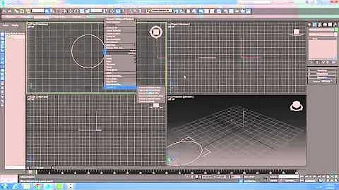 3ds Max  06-05 Converting the Shapes into Editable Splines
