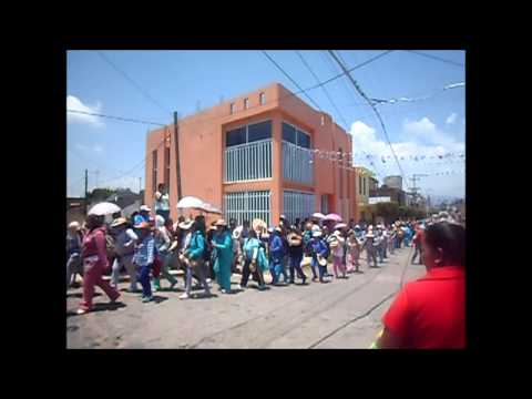 Salida de la peregrinación femenil a pie al Tepeyac de San Miguel Curahuango