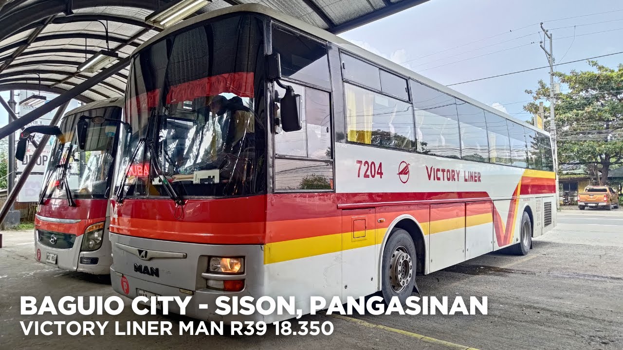 Retarder Braking Action! | Onboard Victory Liner 7204 | Baguio to Sison | MAN R39 Modulo
