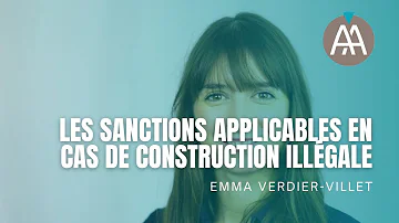 Quelle sanction pour construction sans permis ?