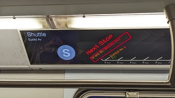 NYC Subway: R179 Shuttle to Euclid Avenue Action