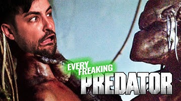 I explain all 5 Predator movies while evading an invisible Yautja