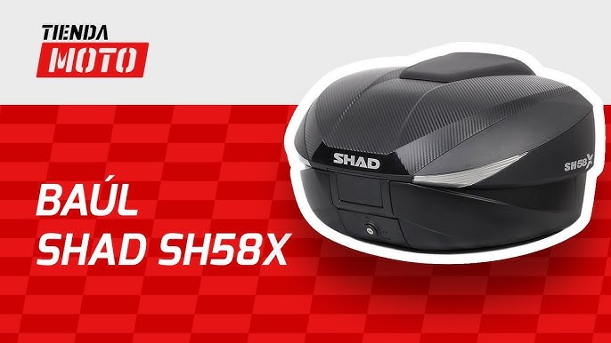 SHAD X58 la maleta de moto expandible