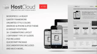 HostCloud - Premium WordPreess Theme + Download