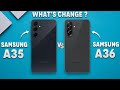 Samsung Galaxy A35 5G vs Samsung Galaxy A36 5G | Mid-Range Showdown 2025