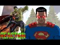 SUPERMAN VS HULK ANIMATION (PART1) -TAMING THE BEAST II REACTION