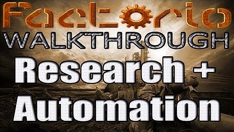 Factorio | Beginners Guide #2: Research + Automation