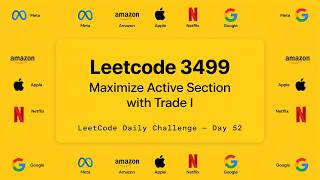 Leetcode 3499. Maximize Active Section with Trade I #dailychallenge #day52 #pythontutorial