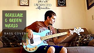 Gorillaz - O Green World (bass cover)