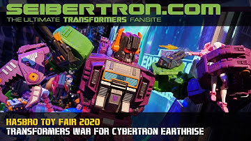 Transformers War For Cybertron Earthrise @ Hasbro Toy Fair 2020 #HasbroToyFair