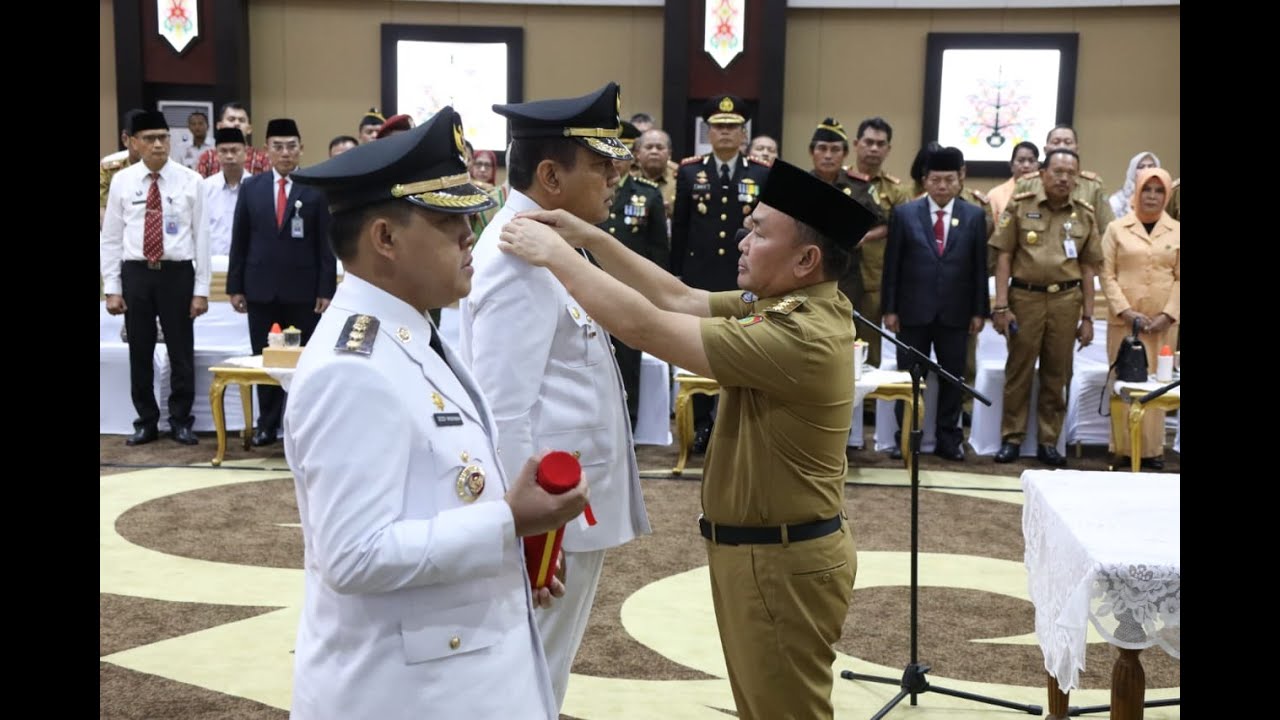 Jaga Marwah Presiden, Gubernur Kalteng Sugianto Sabran Lantik Pj. Bupati Barsel dan Kobar