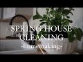 SPRING HOUSE CLEANING / SPRING CLEAN & ORGANIZE WITH ME / HOMEMAKING 2021