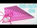 Manualidades: CAJA para regalo FACIL y rápida de hacer - Innova Manualidades