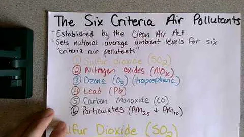 what are criteria pollutants