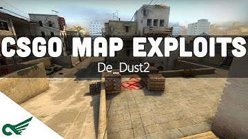 CSGO: Dust 2 - Map Exploits, Tricks & Flashes
