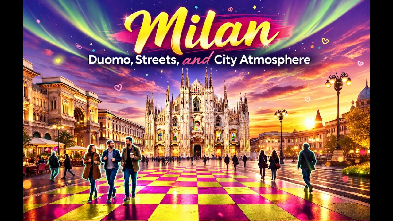 Milan at Your Own Speed ​​| A Stroll Through the Heart of Italy 🇮🇹