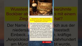 Das Geheimnis hinter dem Bockbier