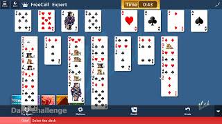 Microsoft Solitaire Collection - FreeCell [Expert] | April 27th 2019: Solve the deck