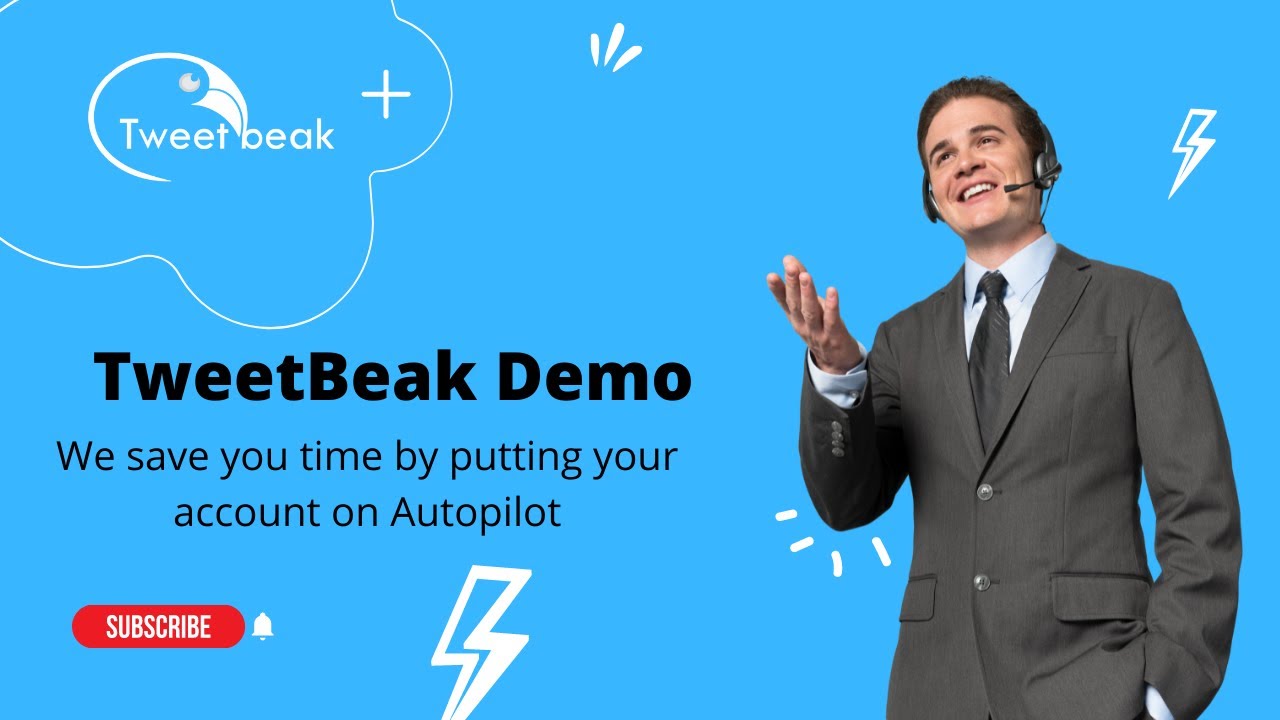 Tweetbeak Demo - We save your time by putting your Twitter account ...
