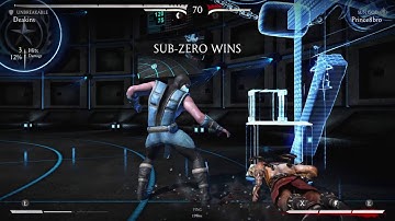MKXL Sub-Zero Unbreakable VS Kotal Khan