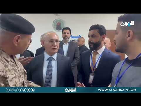 زيارة ميدانية لرئيس مجلس المفوضين في مفوضية الانتخابات القاضي عمر احمد داخل المنطقة الدولية