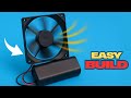 How to Make a Rechargeable Portable Fan | Simple & Efficient