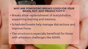 Why Are Pomodoro Breaks Good For Your Brain, Not Just Productivity? - Ultimate Life Hacks