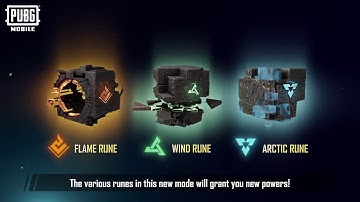 PUBG MOBILE RUNIC MODE || HOW TO USE NEW ABILITY || HOW TO USE RUNIC CRYSTAL||