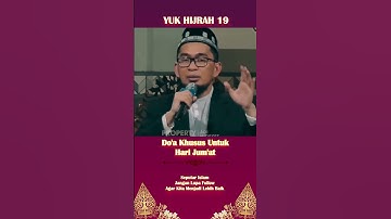 Doa Khusus Untuk Hari Jum