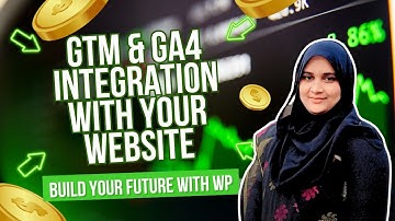 How to integrate GTM AND GA4 with your website || Bangla tutorial || Google Tag Manager & GA4