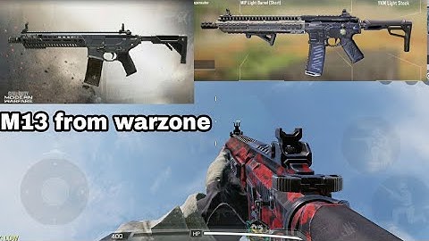 How to Make the M13 on Cod mobile
