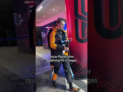 Oscar Piastri after Q3 in Vegas
