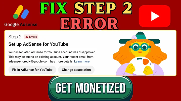 How to Fix Step 2 Error in YouTube AdSense | Get Monetized in 2025