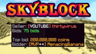 Solo Hypixel SkyBlock [126] The 200,000,000 coin Bat Pet