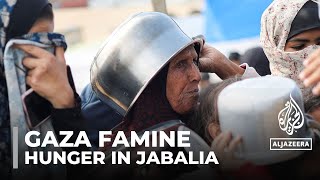 Jabalia hunger: Palestinian families are surviving on one meal a day
