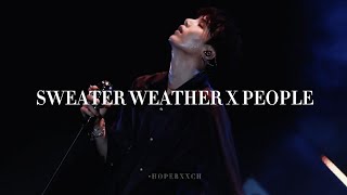 Sweater Weather X People - The Neighbourhood Ft. Agust D Suga Fmv