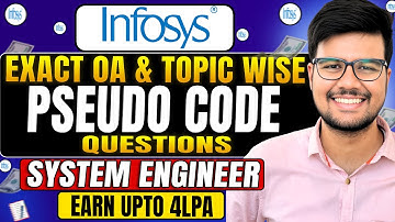 Infosys Pseudocode Questions & Answers 2025 | Top 5 OA Questions Solved | Latest Pattern