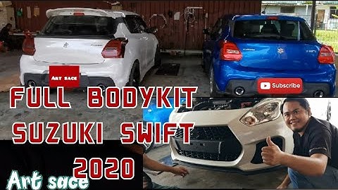 Installing full body kit @ suzuki swift 2020 part 2