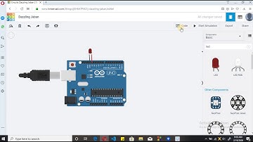 Arduino programming : Tinkercad || design and simulate circuit online